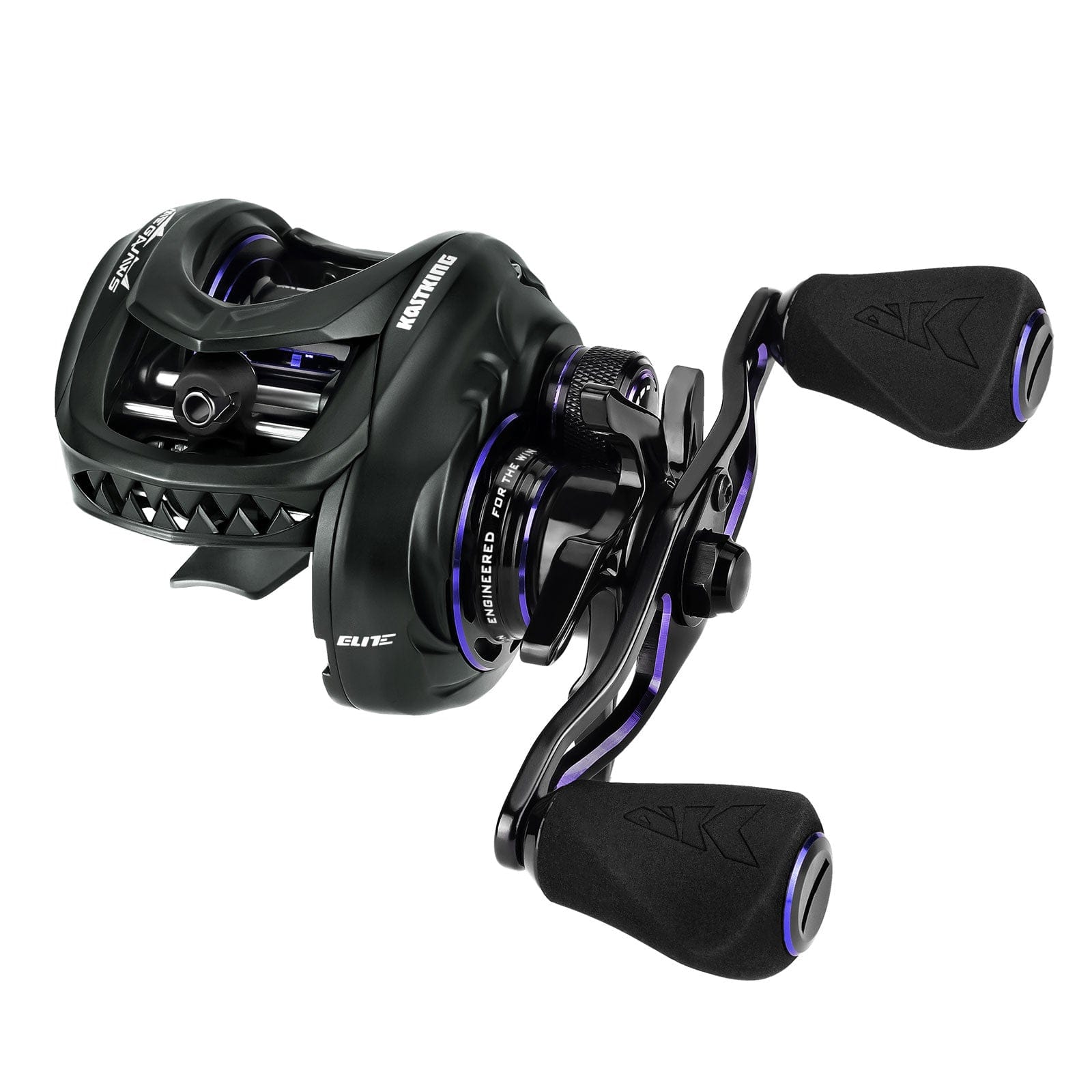 baitcasting reel with removeable spool KastKing MegaJaws Elite Shallow Spool Baitcasting Reels