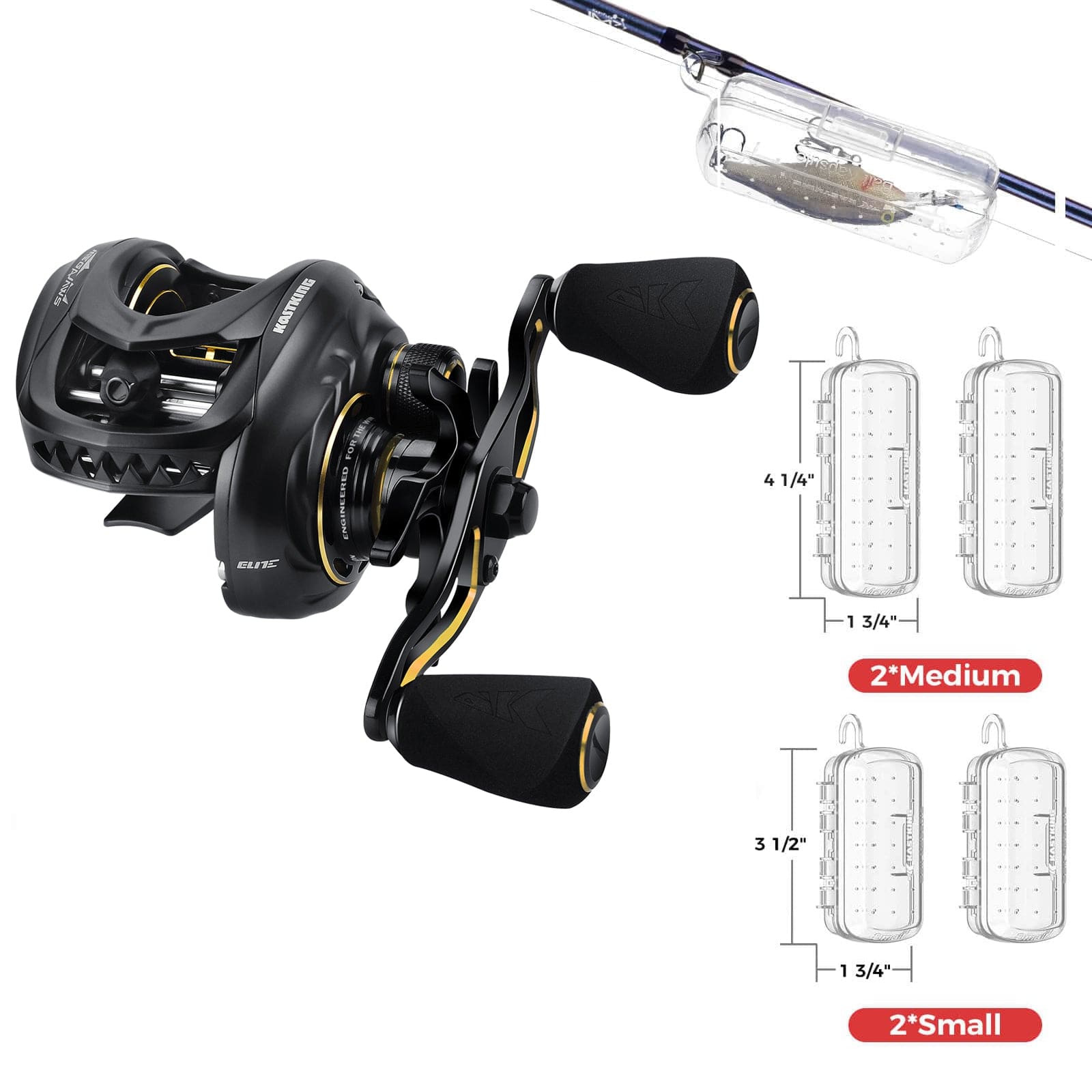 KastKing MegaJaws Elite Baitcasting Reels