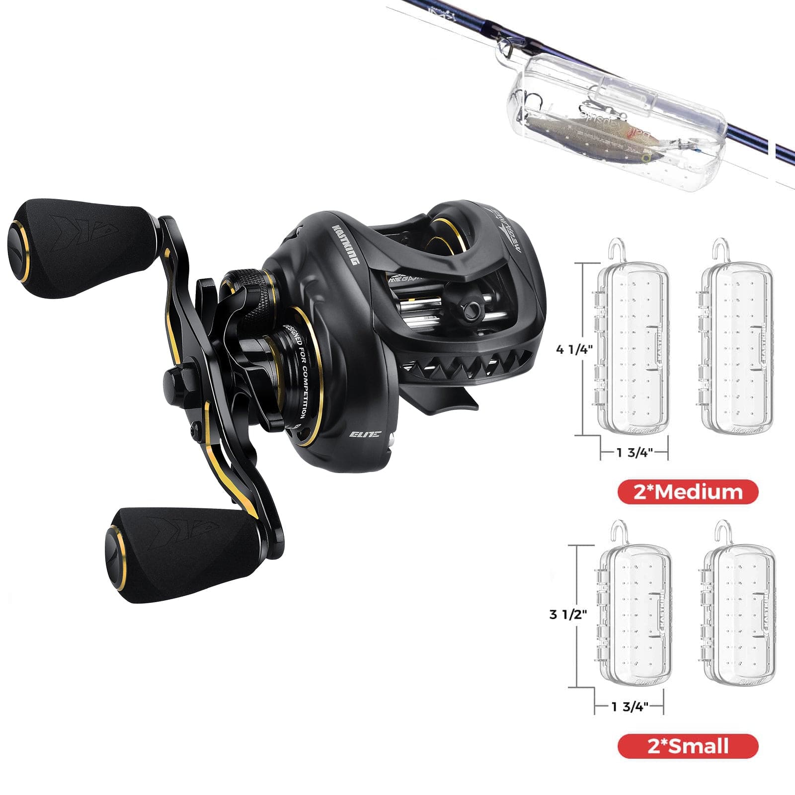 KastKing MegaJaws Elite Baitcasting Reels