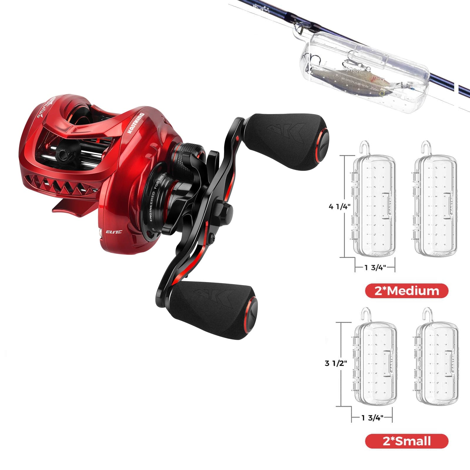 KastKing MegaJaws Elite Baitcasting Reels