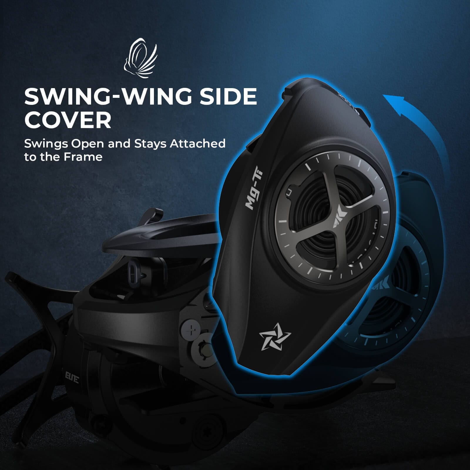 baitcasting reel logo KastKing Al-Ti Elite Baitcasting Reel | KastKing ALTI Baitcaster Reel