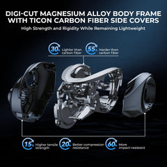 KastKing Mg-Ti Elite Magnesium Baitcasting Reel