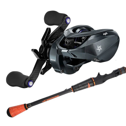 Heisman Hunter Combo - Mg12 Baitcasting Reel & Speed Demon Pro Rods