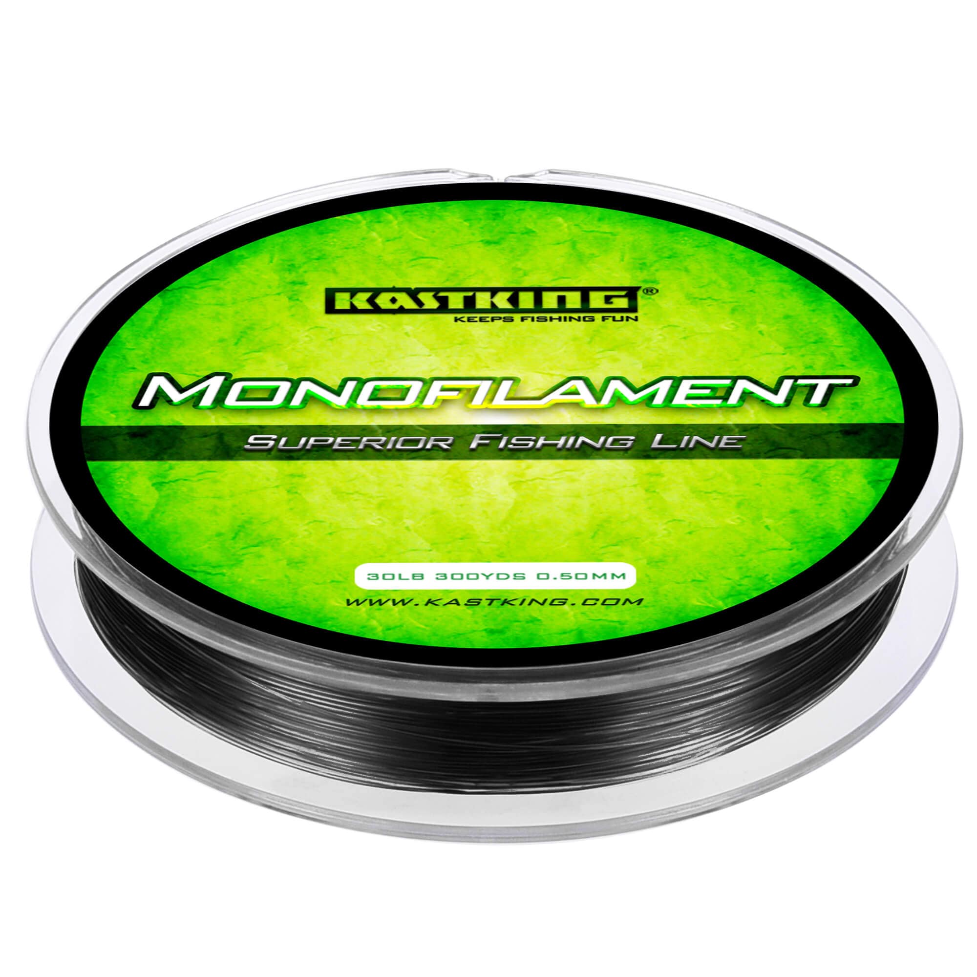 KastKing World's Premium Monofilament Fishing Line 300 yards Chrome Blue / 300 Yds / 12 lb