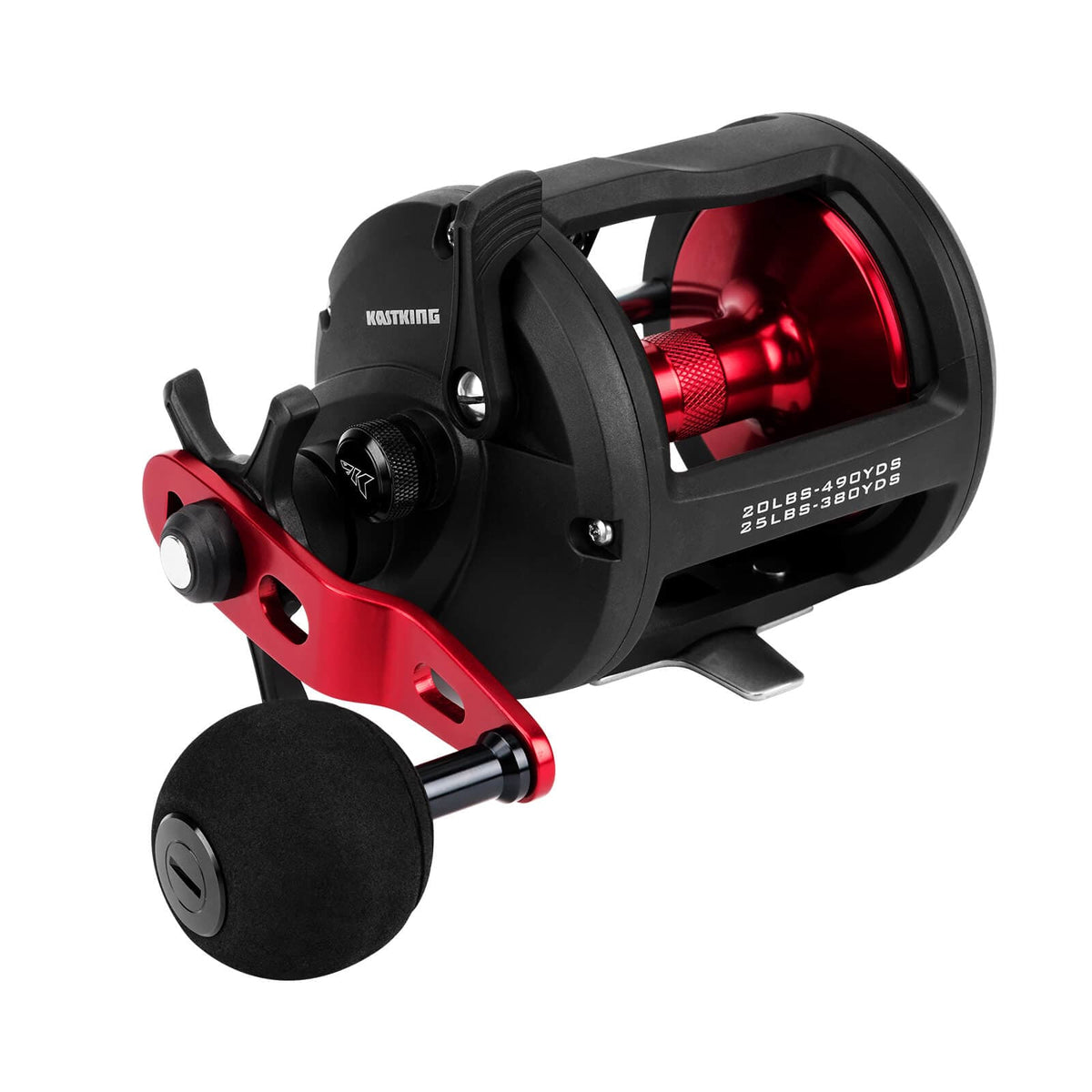 KastKing ReKon Line Counter or Level Wind Trolling Fishing Reel