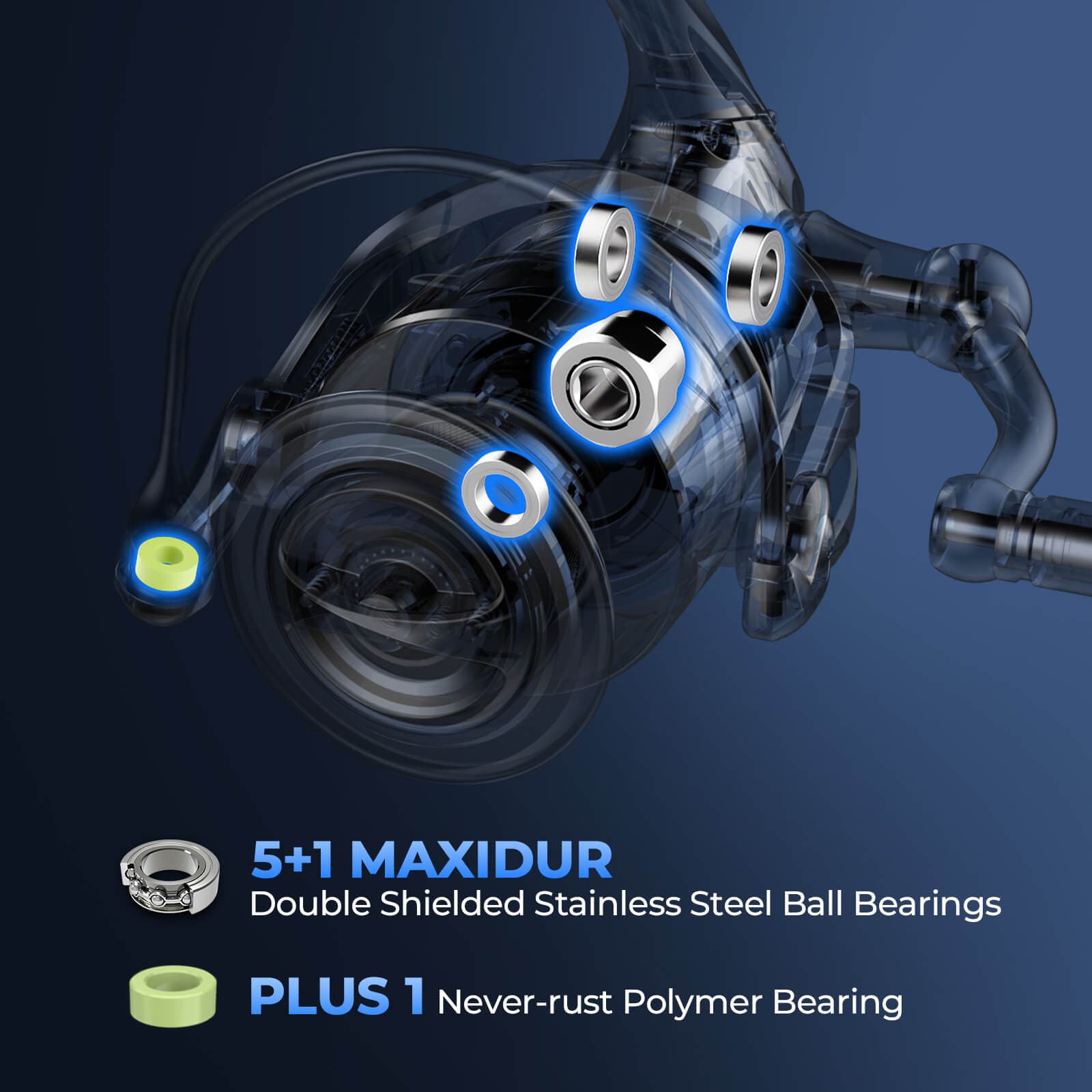 big 5 fishing rod and reel KastKing Big Game Spinning Fishing Rod and Reel Combo 4000 / 7'0" / Fast-Medium-2Pcs
