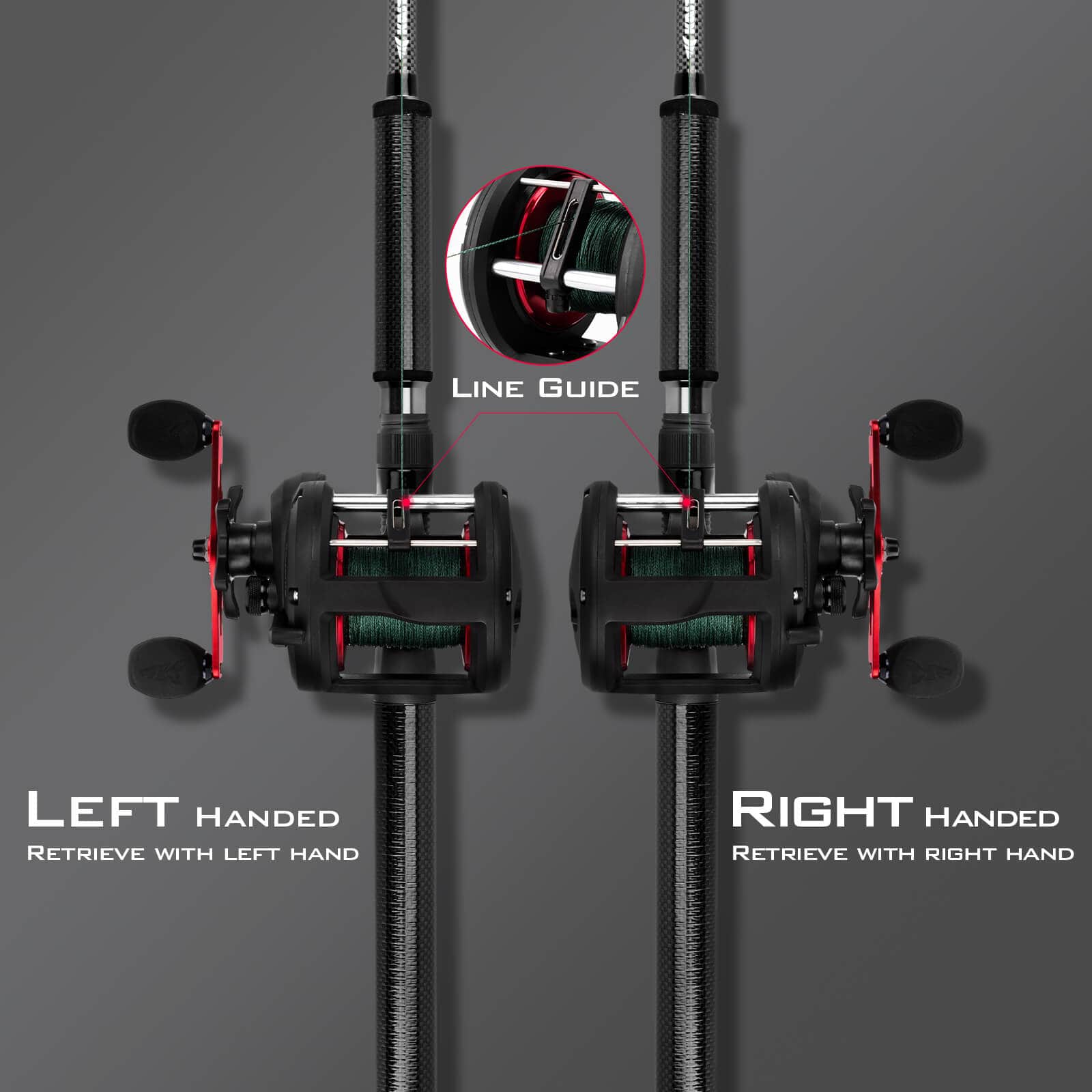 baitcast reel trolling KastKing ReKon Round Baitcasting Reel