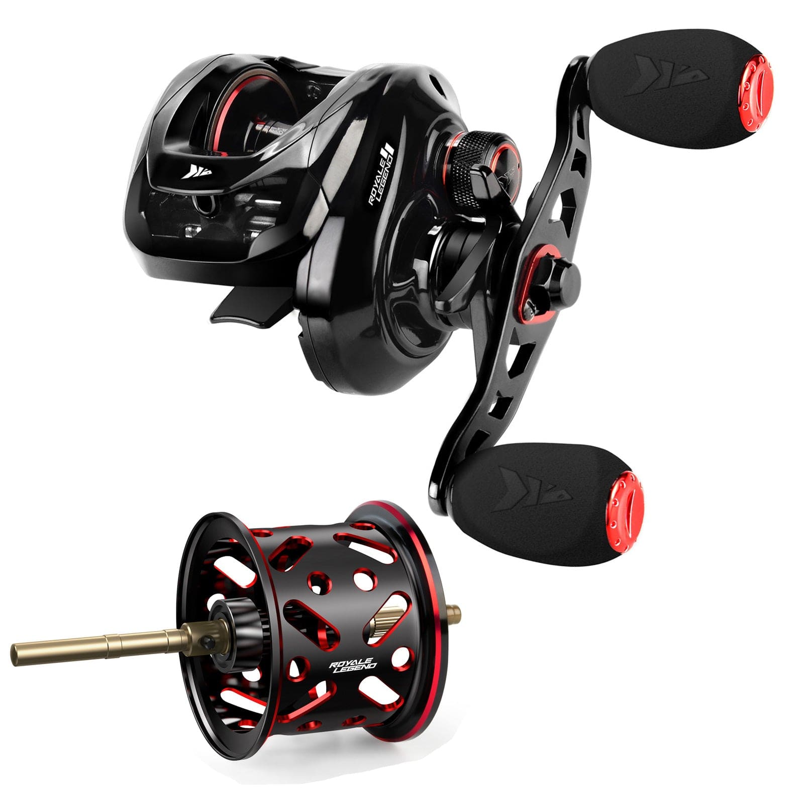 KastKing Royale Legend II Baitcasting Reel 7.2:1 / Left Handed / Standard Spool KastKing Royale Legend II Baitcasting Reel 7.2:1 / Left Handed / Standard Spool