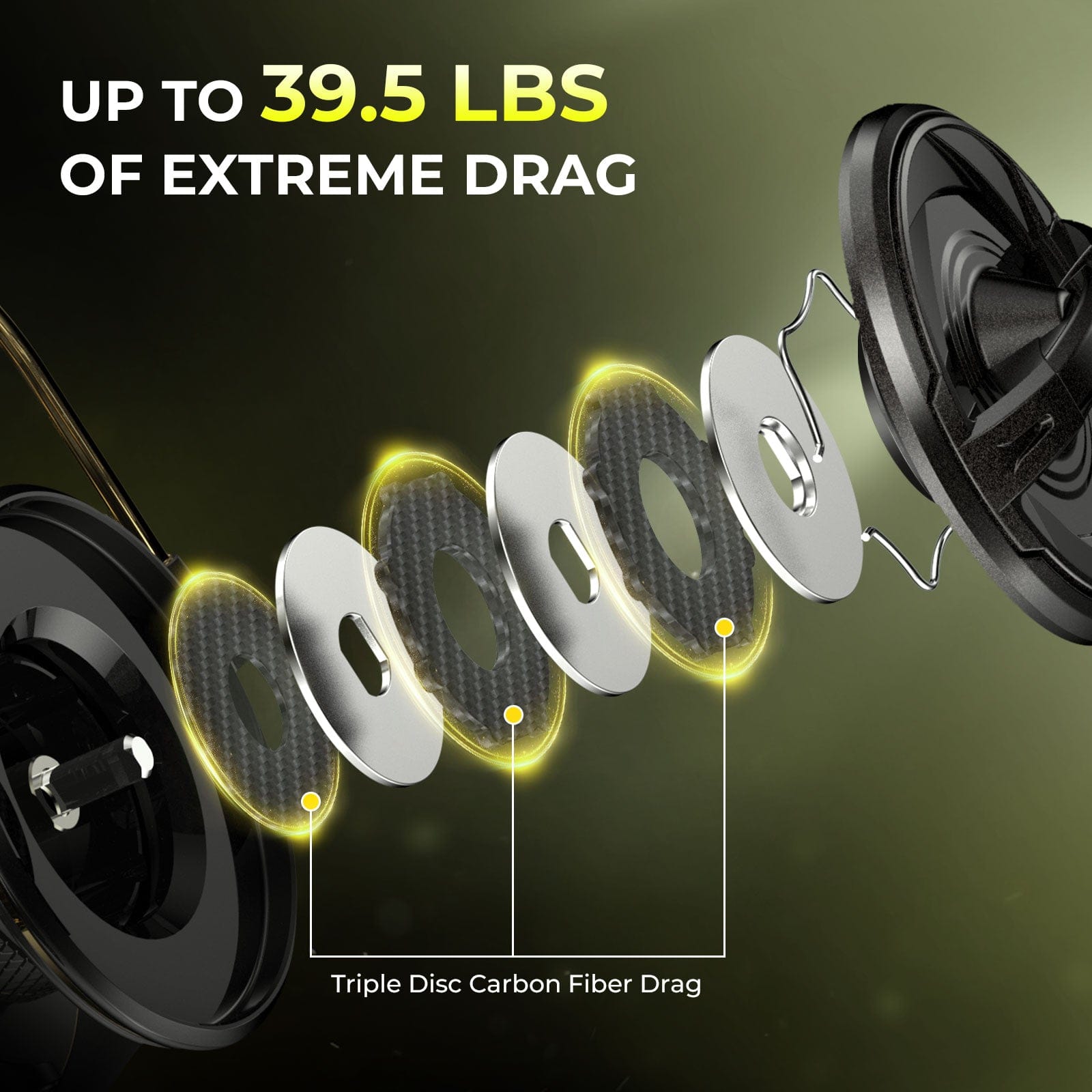 carbon fiber fishing reel KastKing Sharky X Spinning Fishing Reel 5000