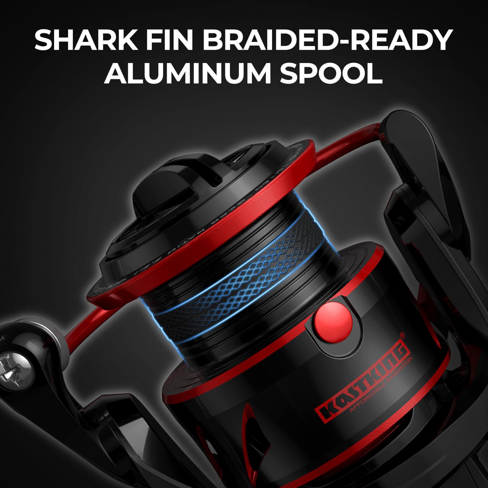 KastKing 4000 Fishing Reel 39.5 LBs Max Drag 10+1 Stainless 5.2:1 Gear Ratio-Sharky III-Black KastKing 4000 Fishing Reel 39.5 LBs Max Drag 10+1 Stainless 5.2:1 Gear Ratio-Sharky III-Black