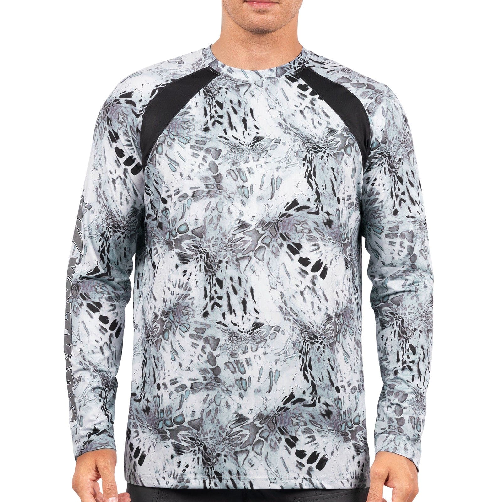 KastKing Sol Armis UPF 50 Long Sleeve Fishing Shirts - Prym1-Silver Mist / S
