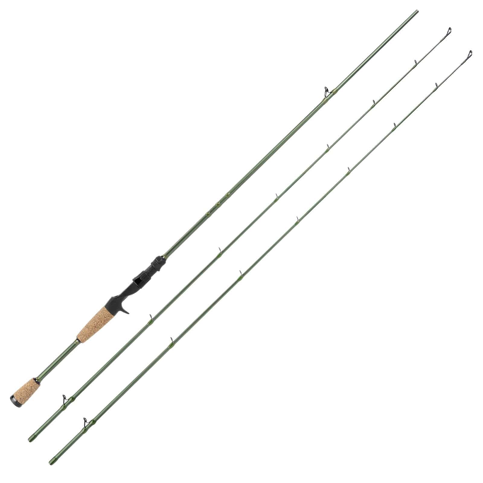 KastKing Spartacus II Twin Tip Fishing Rods - Casting / 6'8 / Fast-Medium  Heavy (2 Pcs+ Extra Tip)