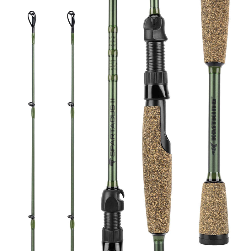 KastKing Spartacus II Twin-Tip Spinning Rods