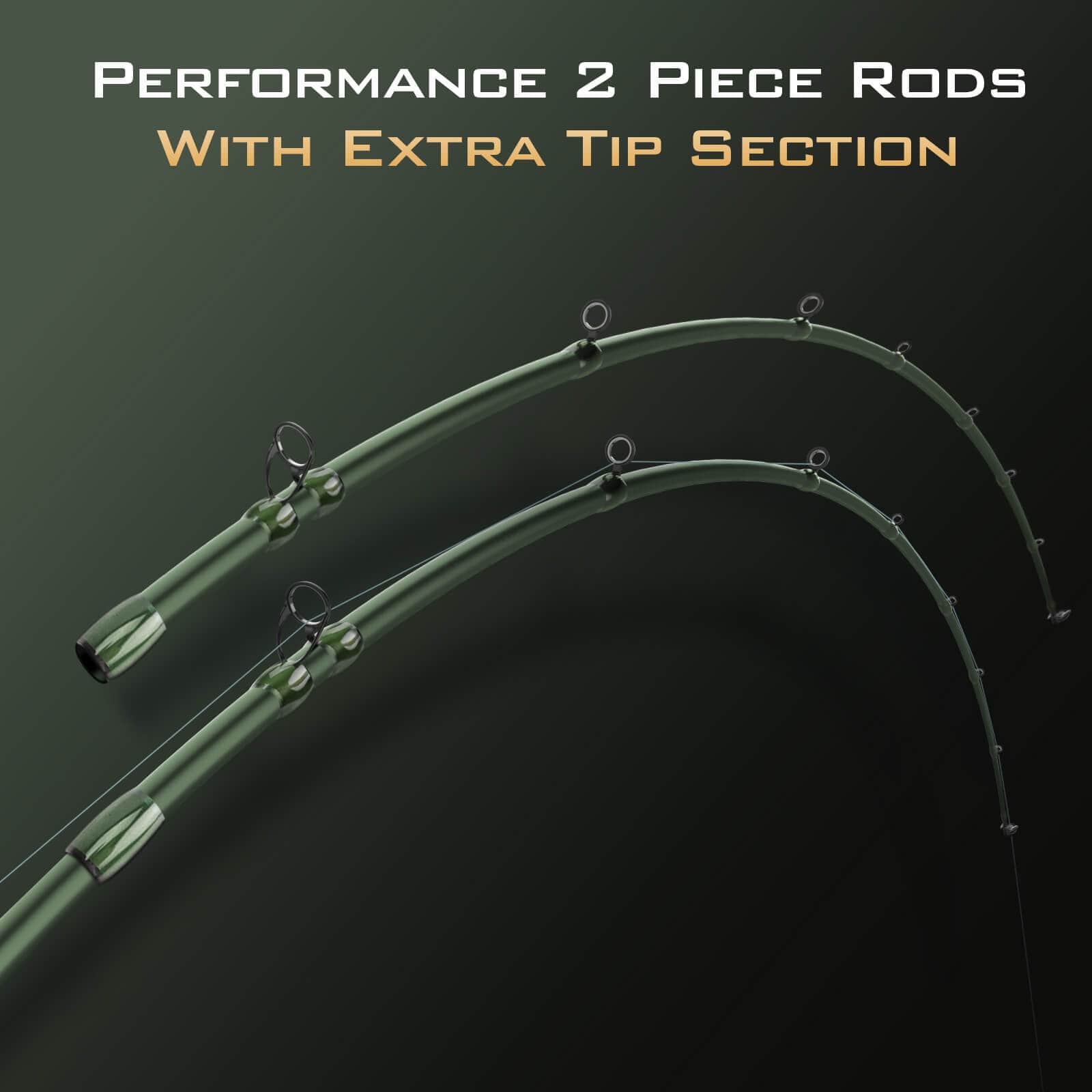 KastKing Spartacus II Twin-Tip Casting Rods Casting / 7'6 KastKing Spartacus II Twin-Tip Casting Rods Casting / 7'6