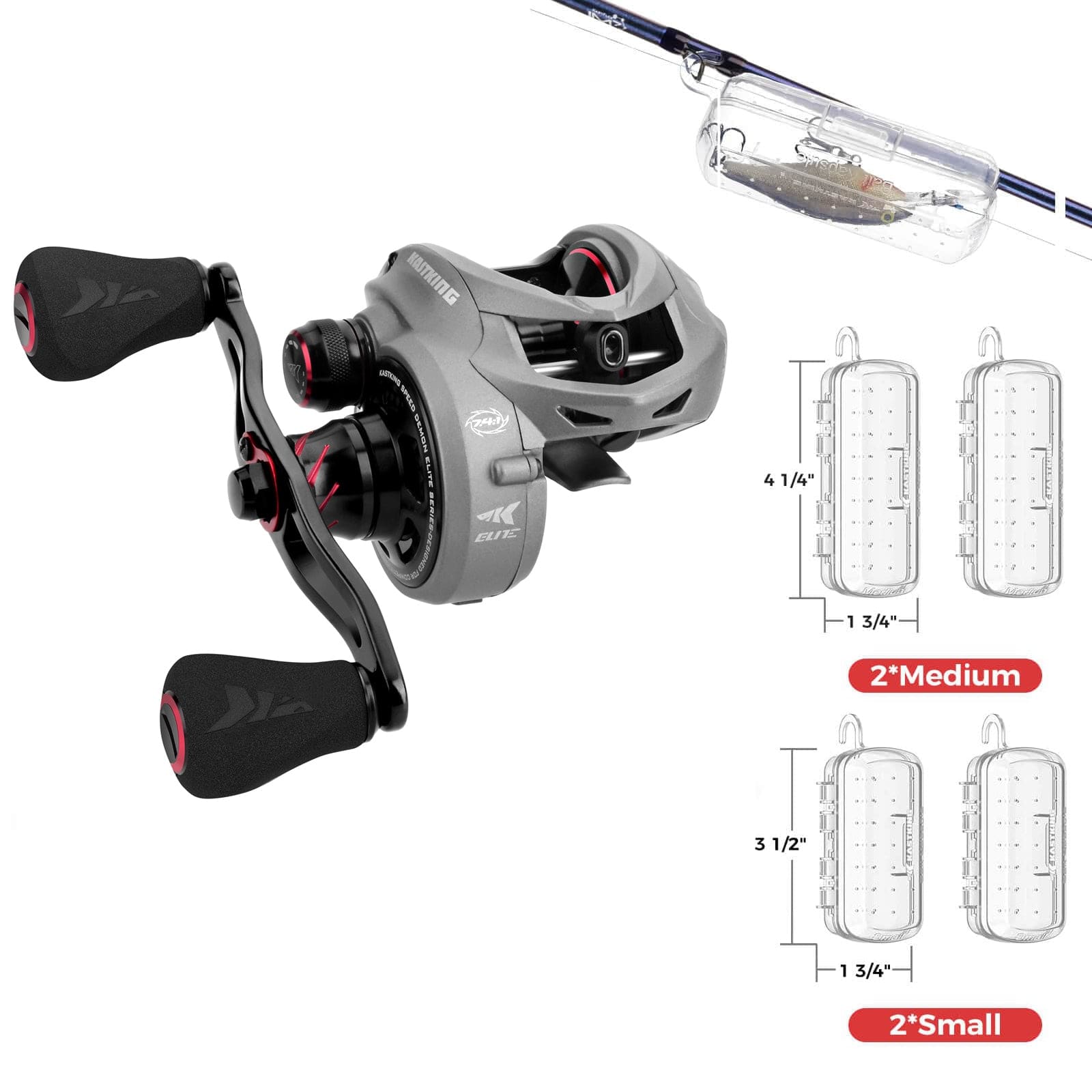 KastKing Speed Demon Elite Deadbolt Baitcasting Reel