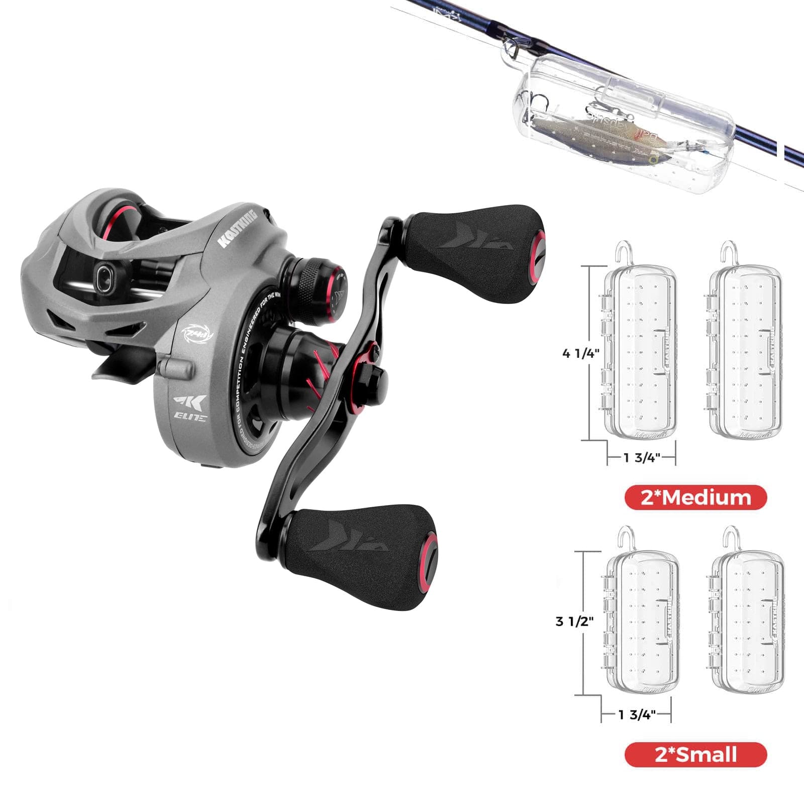 KastKing Speed Demon Elite Deadbolt Baitcasting Reel