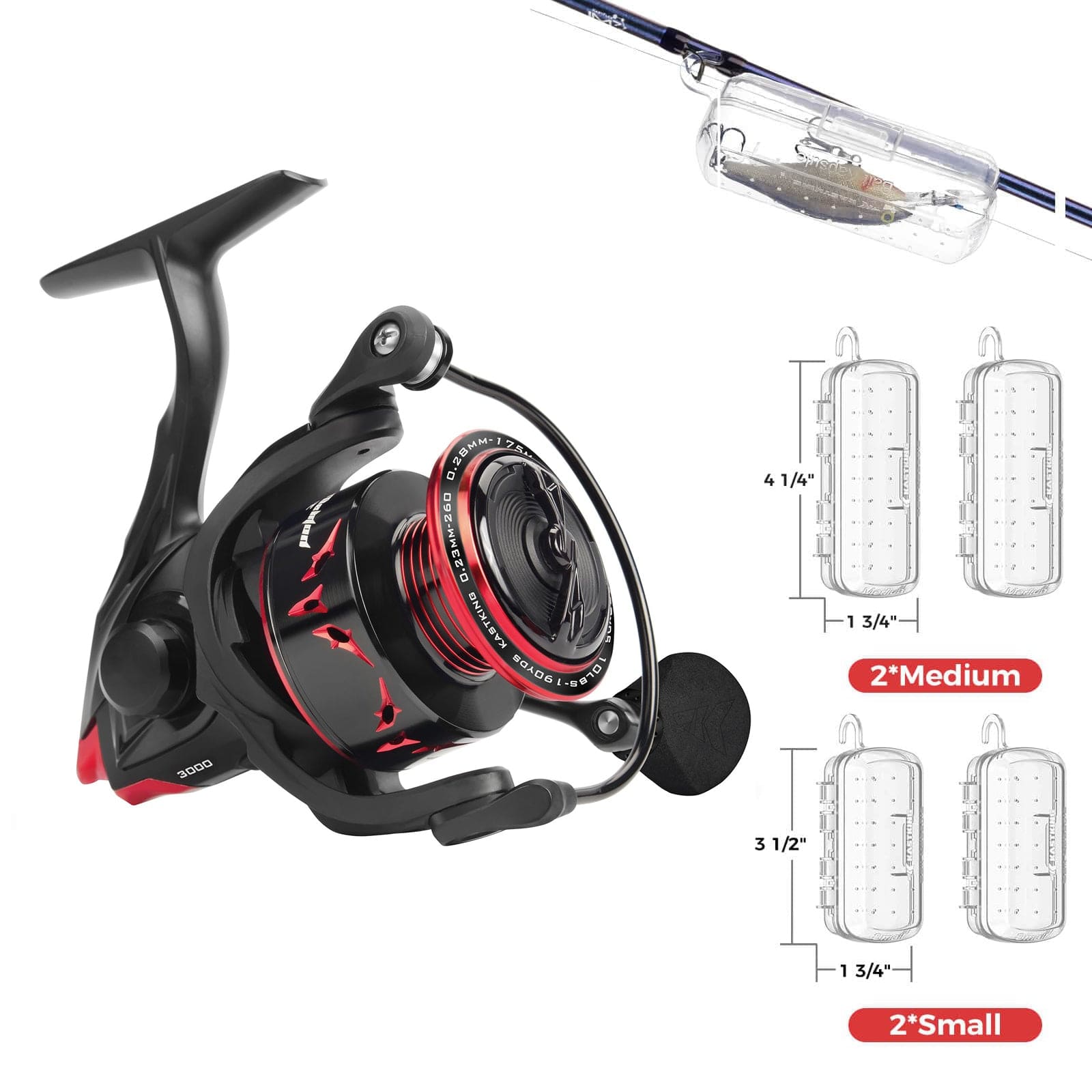 KastKing Speed Demon Elite Spinning Fishing Reel