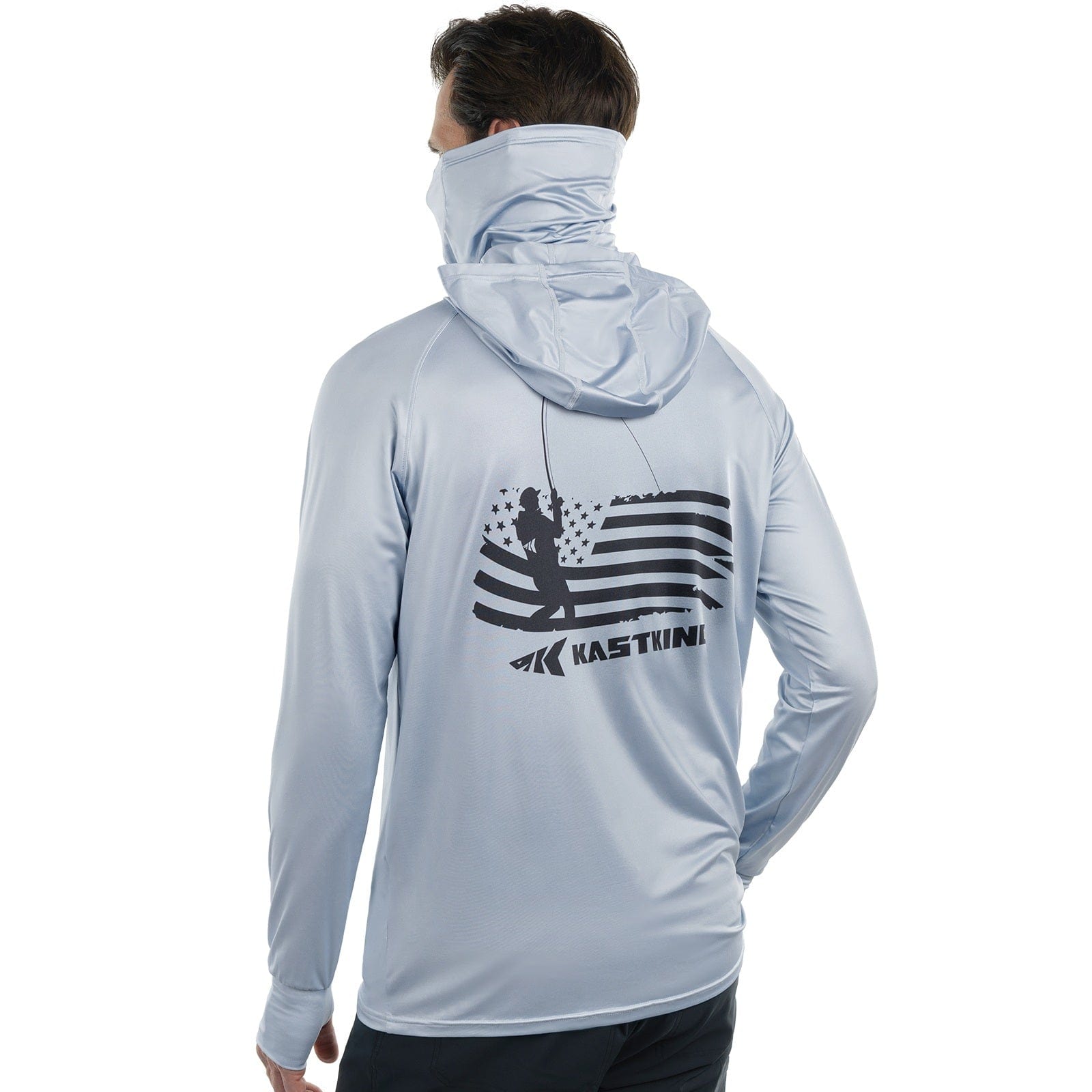 Men's UPF 50 Sun Protection Long Sleeve Hoodie Shirt Outdoor