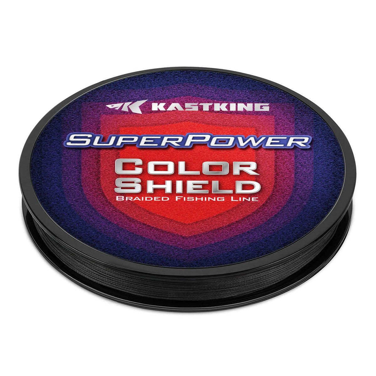 KastKing SuperPower ColorShield Braided Fishing line - 300YDS