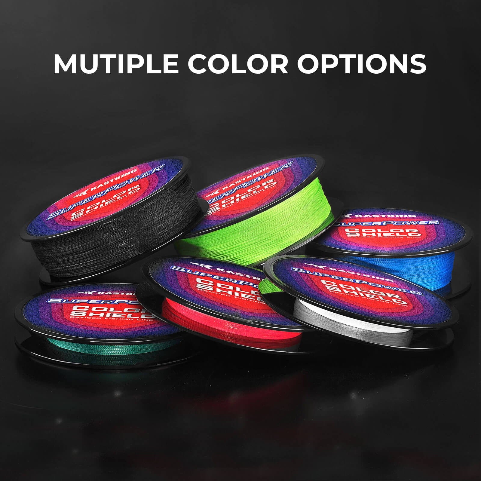 KastKing SuperPower ColorShield Braided Fishing line KastKing SuperPower ColorShield Braided Fishing line