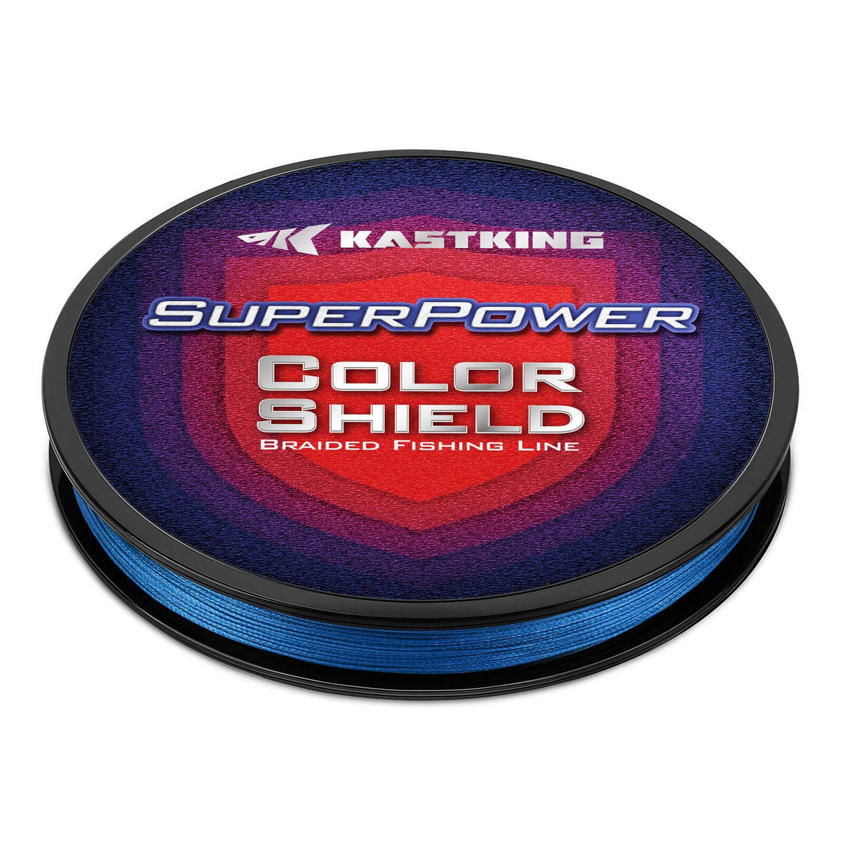 KastKing SuperPower ColorShield Braided Fishing line - 300YDS