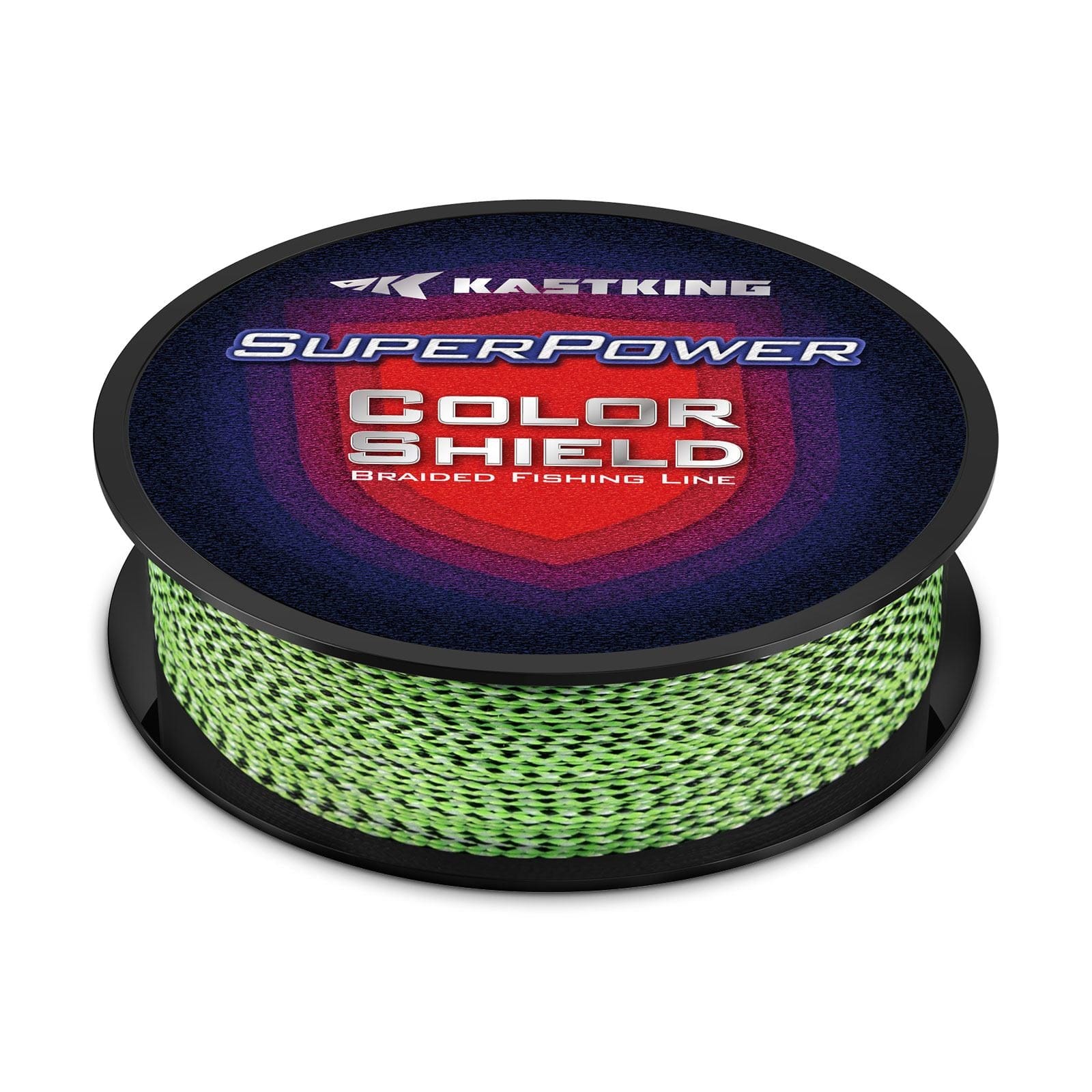 KastKing SuperPower ColorShield Braided Fishing line - 500YDS