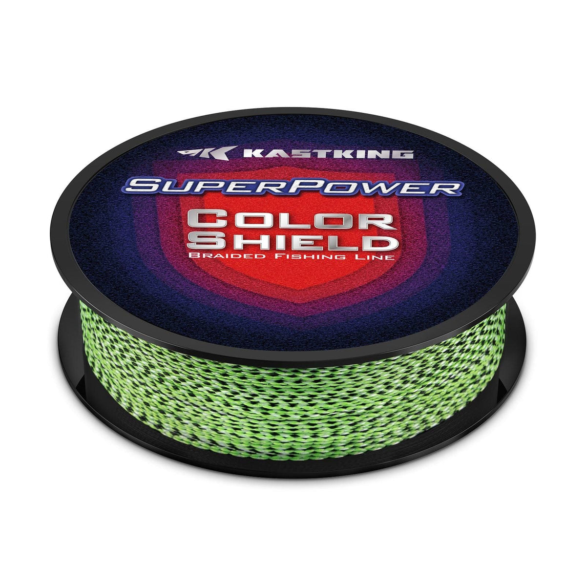 KastKing SuperPower ColorShield Braided Fishing line - 500YDS