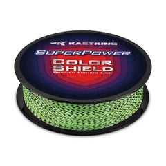 KastKing SuperPower ColorShield Braided Fishing line - 500YDS