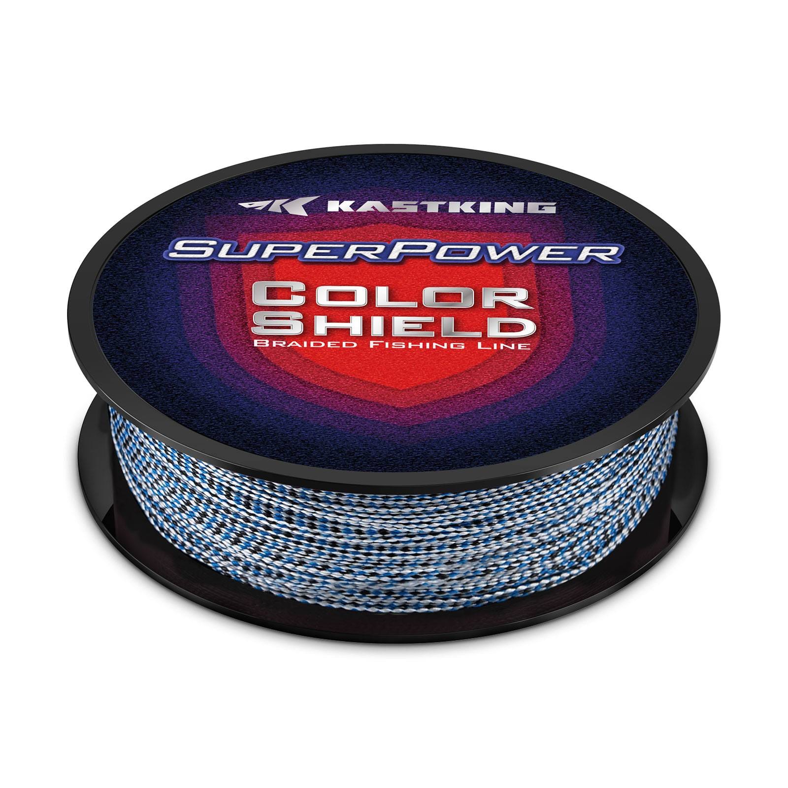 KastKing SuperPower ColorShield Braided Fishing line - 500YDS
