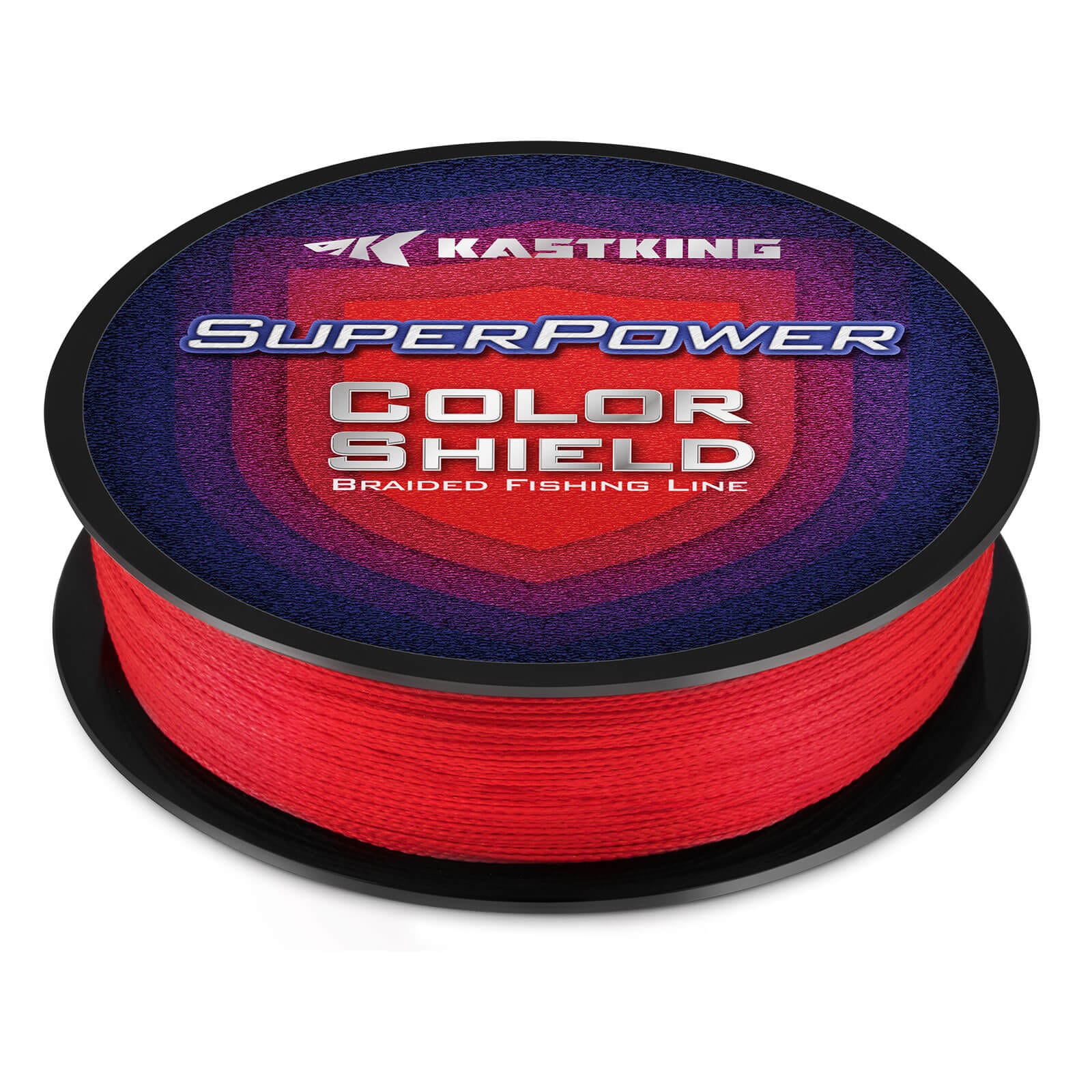 best price braided fishing line KastKing SuperPower ColorShield Braided Fishing line White / 500 YDS / 80 lb