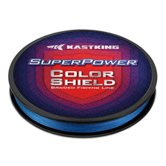 KastKing SuperPower ColorShield Braided Fishing line - 500YDS