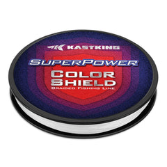 KastKing SuperPower ColorShield Braided Fishing line - 500YDS