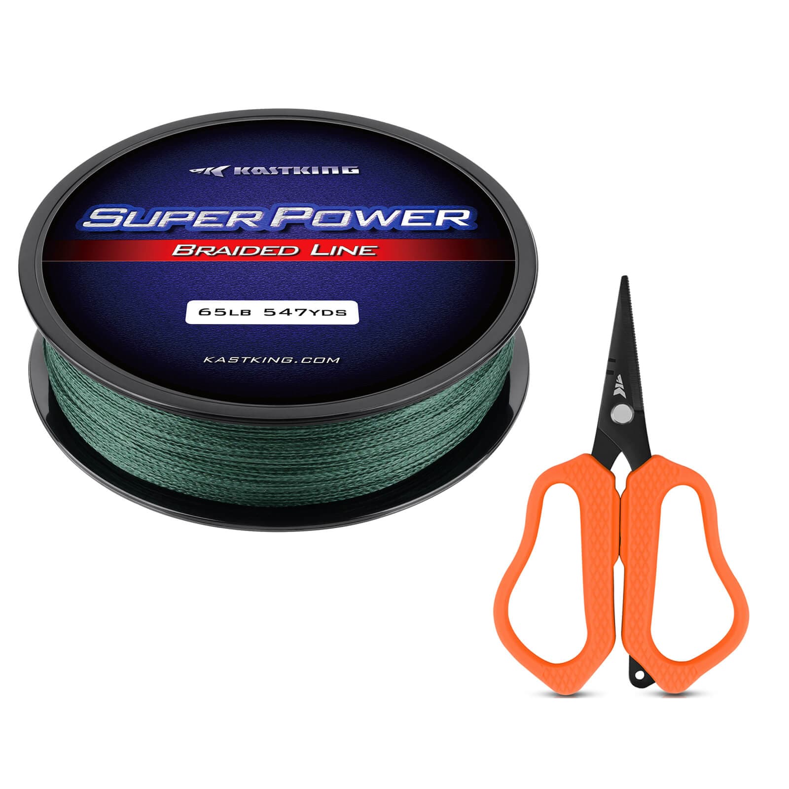 KastKing SuperPower Braided Fishing Line and 5 Inch Braid Scissors