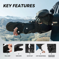 KastKing ThermoGrip Mittens Gloves