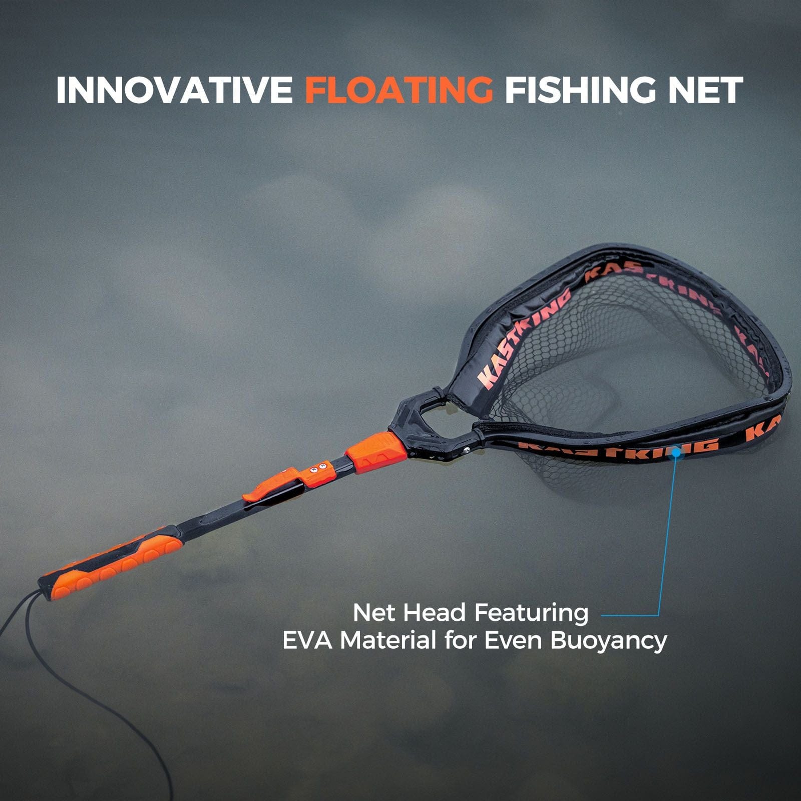 ego fishing net head KastKing Titanet Fishing Net Silicone Net / 16.5'' | 12.6''