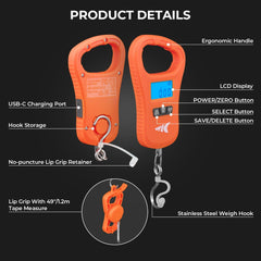 KastKing ToughTide USB Charging Fishing Scale