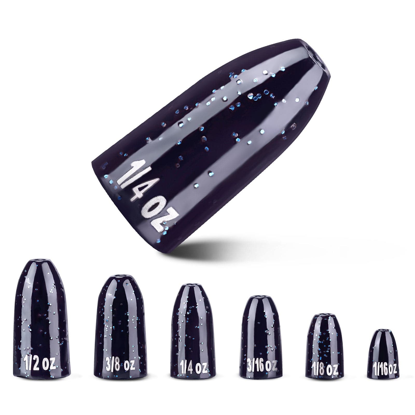 MadBite Tungsten Fishing Worm Weights