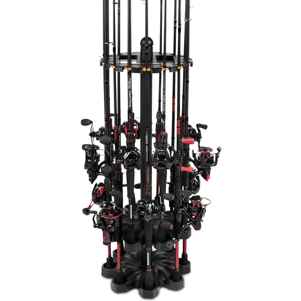 fishing rod storage holder Kylebooker Rack,Wall Mounted Fishing Pole Rod Fishi Du Bro 6 Rod Storage
