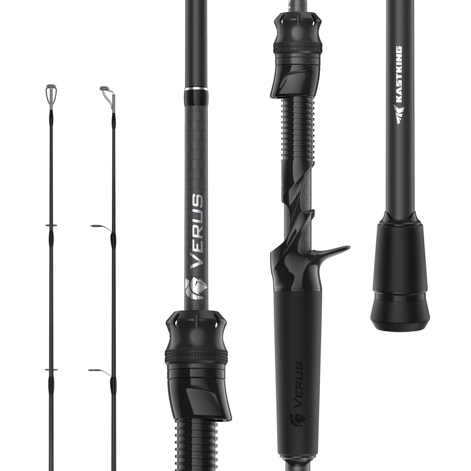 KastKing Verus Performance Casting Fishing Rod with Extra Tip