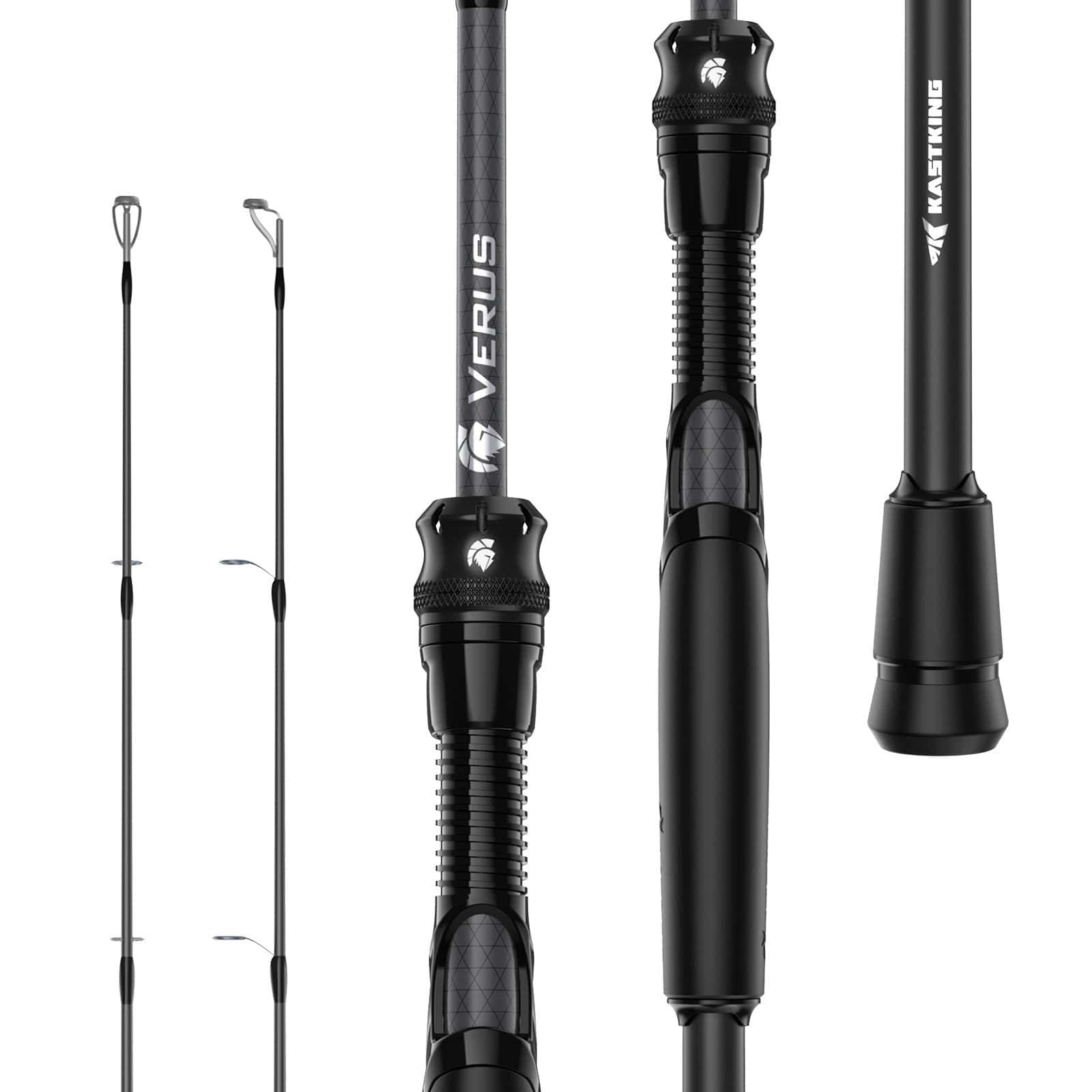 KastKing Verus Performance Spinning Fishing Rod with Extra Tip