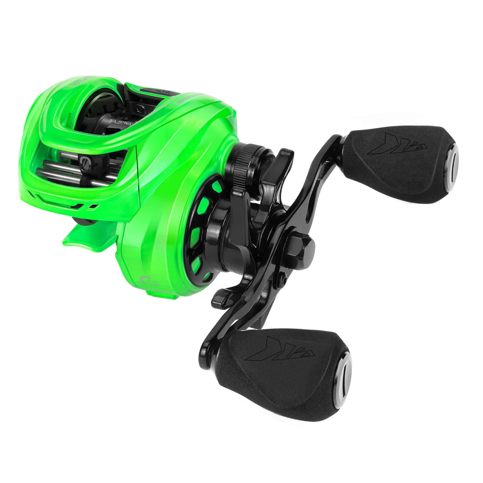 baitcasting kastking reels KastKing Zephyr Baitcasting Reel Black / 7.2:1 / Right Handed