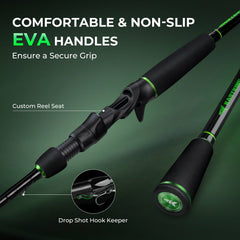 KastKing Zephyr Dual-tip Baitcaster Rod and Reel Combo