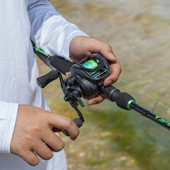 KastKing Zephyr Dual-tip Baitcaster Rod and Reel Combo