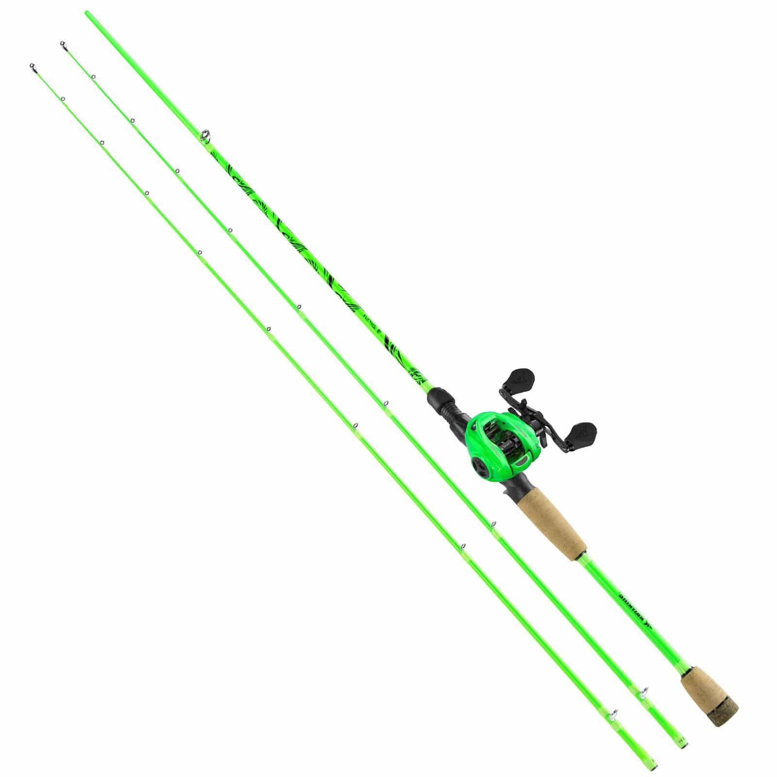 KastKing Zephyr Dual-tip Baitcaster Rod and Reel Combo Green KastKing Zephyr Dual-tip Baitcaster Rod and Reel Combo Green