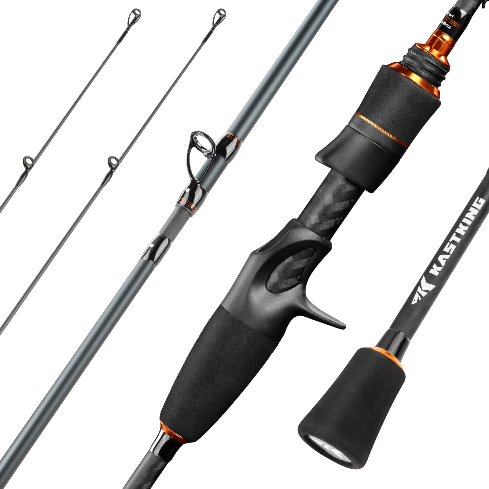 KastKing Zephyr Bait Finesse Twin-Tip Casting Rod Casting / 5'9