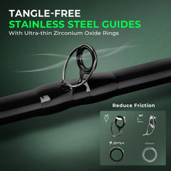 KastKing Zephyr Dual Tip Casting Rod