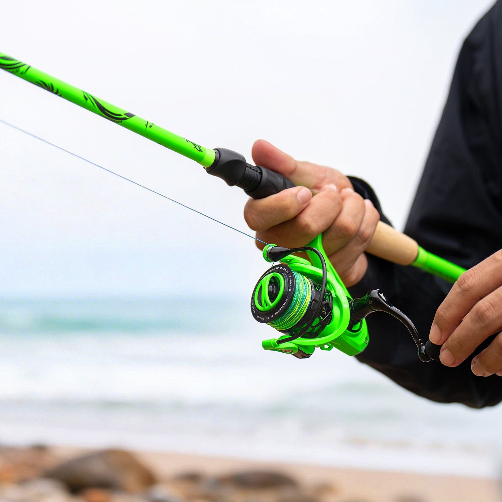 KastKing Zephyr Dual-tip Spinning Fishing Rod and Reel Combo