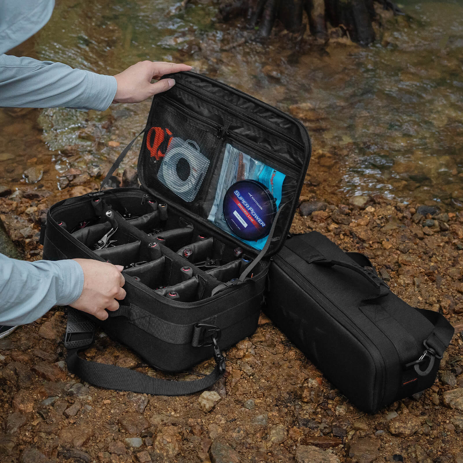 diy fishing reel case KastKing Fishing Reel Case Medium & Large Medium