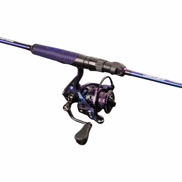 fish getter lure company Republic Tackle Co Demon Vibrating Minnow Dealer Display 13 Fishing Whiteout Ice weed edges or vertical L Select:Blue Pink Purple