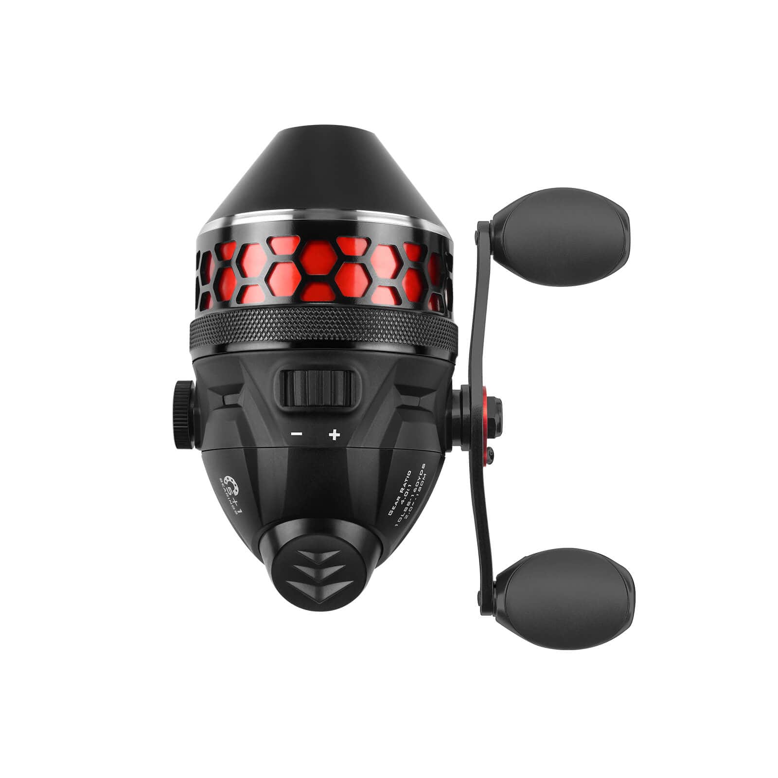KastKing Brutus Spincast Fishing Reel 4.0:1 Gear Ratio 5 MaxiDur Ball  Bearings Includes fishing Line